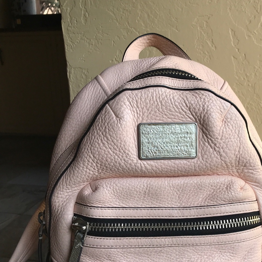 Marc Jacobs leather backpack purse